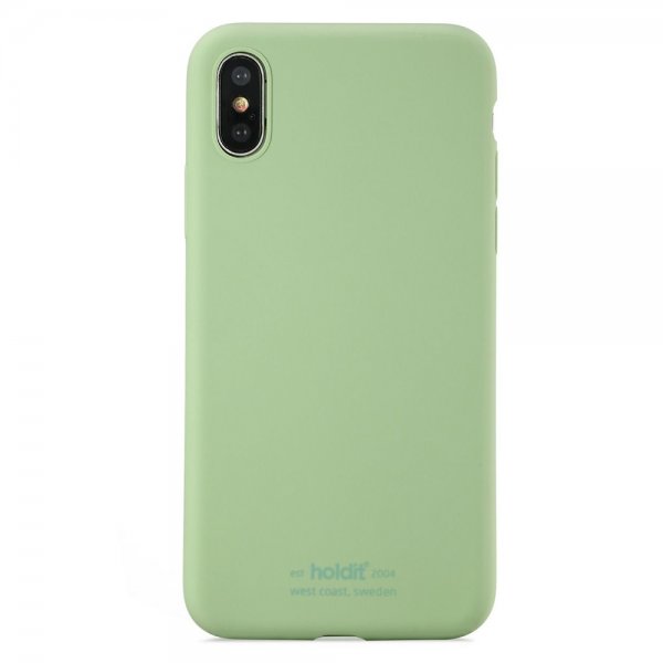 holdit iPhone X/Xs Silikonikuori Jade Green