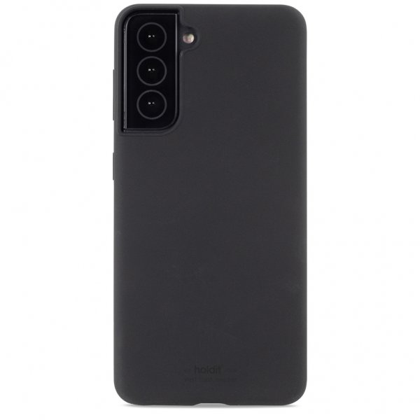 holdit Samsung Galaxy S21 Suojakuori Silikoni Musta