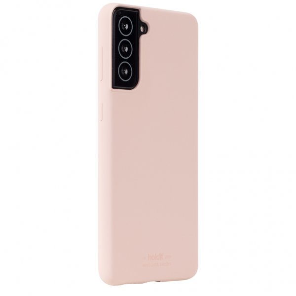 Holdit Samsung Galaxy S21 Plus Silikonikuori Blush Pink