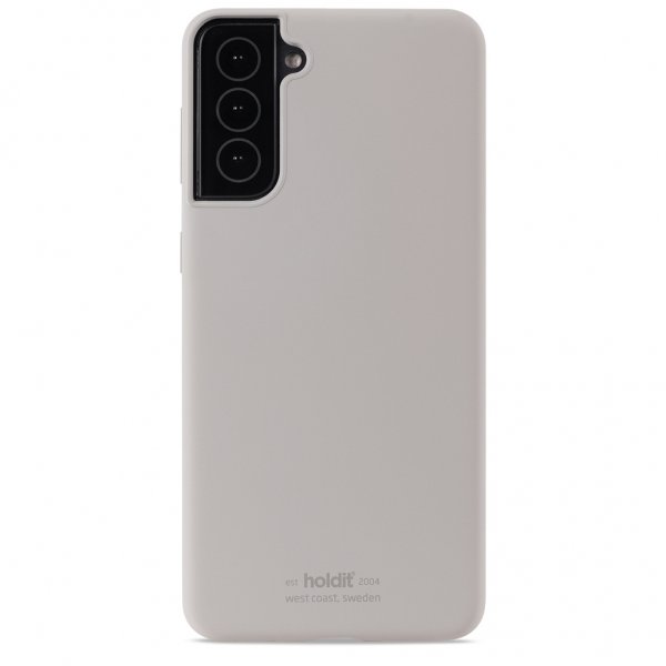 holdit Samsung Galaxy S21 Plus Silikonikuori Taupe