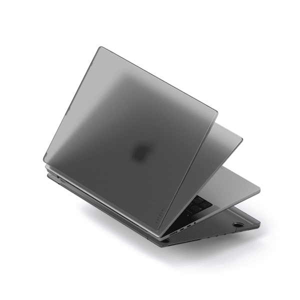 Satechi MacBook Pro 14 M1 (A2442)/M2 (A2779) kuori Eco-Hardshell Case Tumma läpinäkyvä