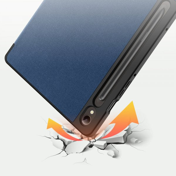 Dux Ducis Samsung Galaxy Tab S9 FE/S10 FE/S10 Lite Kotelo DOMO -sarja Sininen