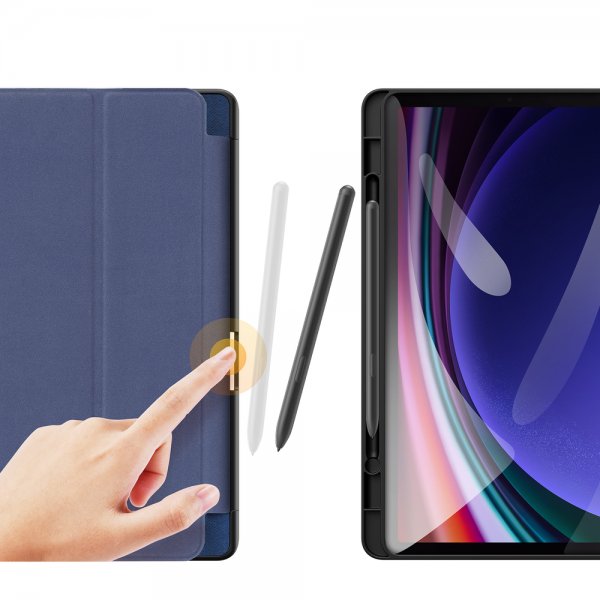 Dux Ducis Samsung Galaxy Tab S9 FE/S10 FE/S10 Lite Kotelo DOMO -sarja Sininen