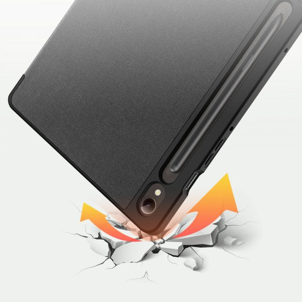 Dux Ducis Samsung Galaxy Tab S9 FE/S10 FE/S10 Lite -kotelo DOMO-sarja, musta