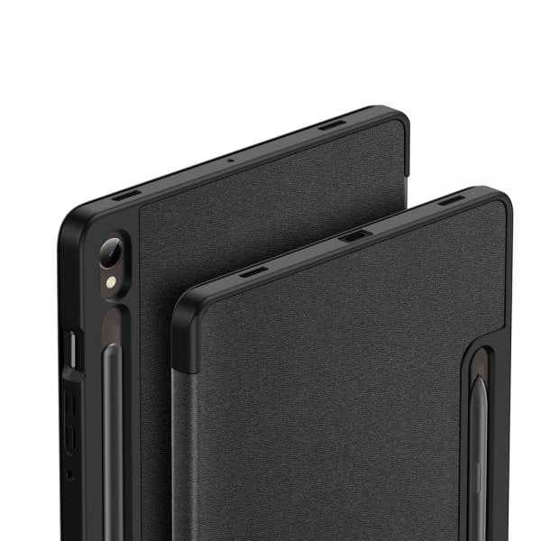 Dux Ducis Samsung Galaxy Tab S9 FE/S10 FE/S10 Lite -kotelo DOMO-sarja, musta