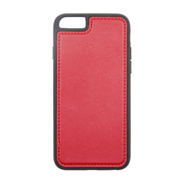iPhone 6/6S -kotelo irrotettavalla kuorella, punainen