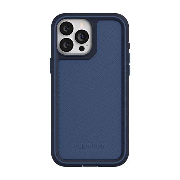 Survivor iPhone 13 Pro Max -suojakuori All-Terrain Earth Storm Blue