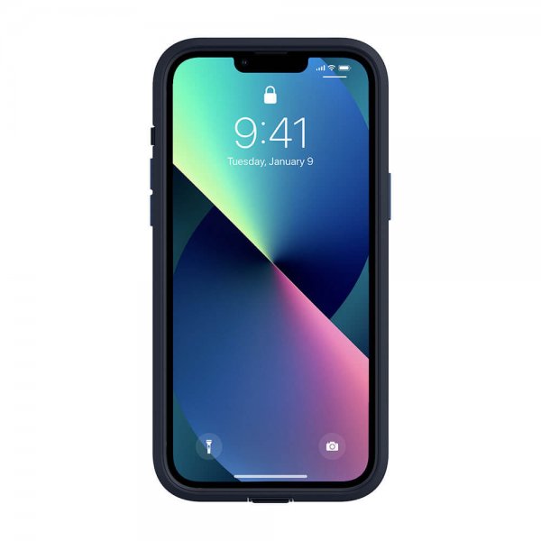 Survivor iPhone 13 Pro Max -suojakuori All-Terrain Earth Storm Blue