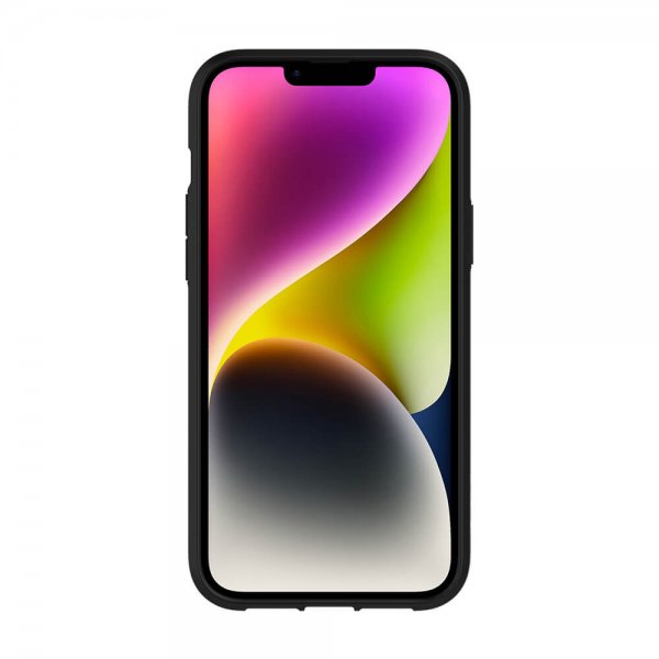 Survivor iPhone 14 Plus -suojakuori, kirkas musta
