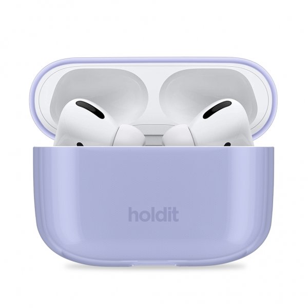 holdit AirPods Pro/AirPods Pro 2 Kuori Seethru Lavender