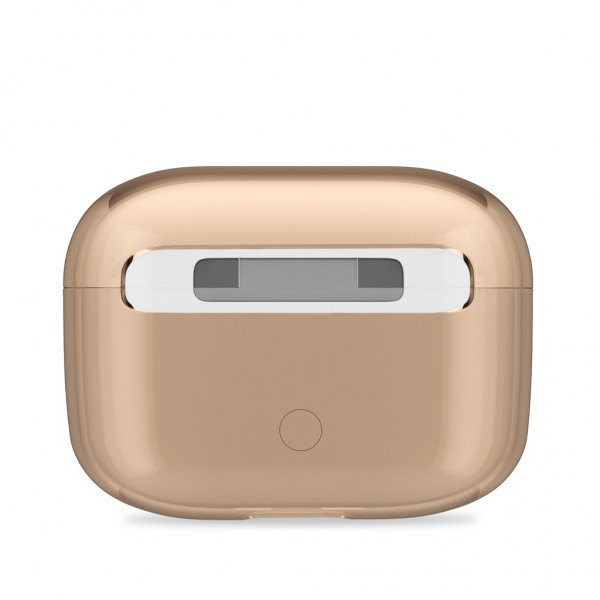 holdit AirPods Pro/AirPods Pro 2 Seethru tummanruskea kuori