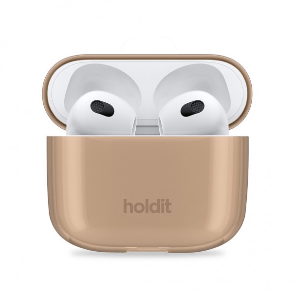 holdit AirPods 3 -kuori Seethru Dark Brown
