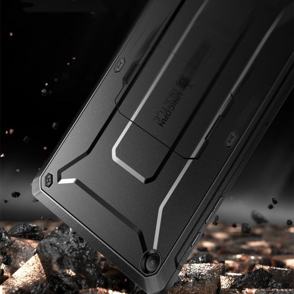 Supcase Samsung Galaxy Tab A9 Plus -suojakotelo UB Pro, musta