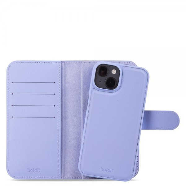 holdit iPhone 13/iPhone 14 Kotelo Wallet Case Magnet Plus Lavender
