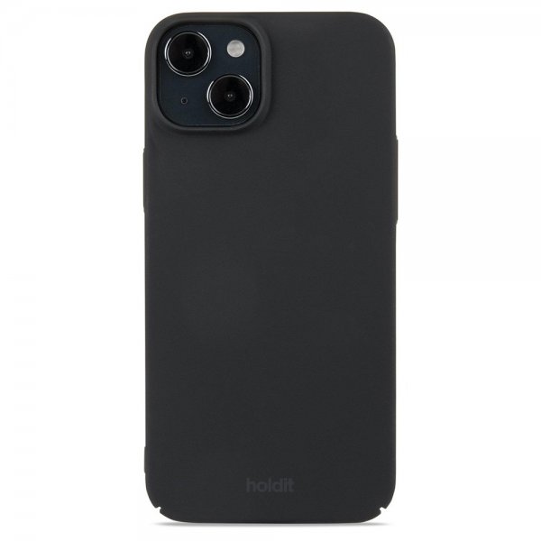 Holdit iPhone 15 Plus Suojakuori Slim Case Musta
