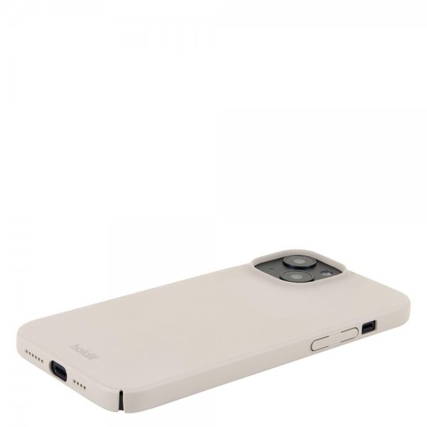 Holdit iPhone 15 Plus Slim Case Light Beige