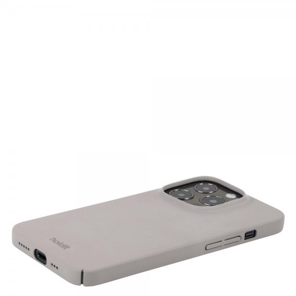 Holdit iPhone 15 Pro Kuori Slim Case Taupe