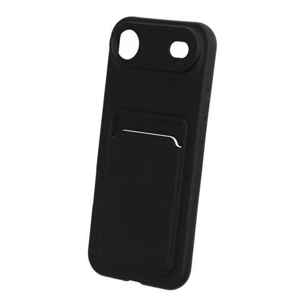 iPhone Air -kuoret, korttipidike, musta