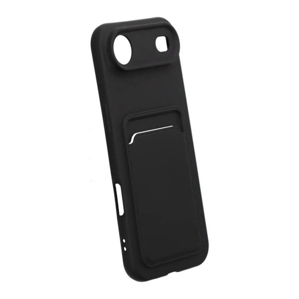 iPhone Air -kuoret, korttipidike, musta