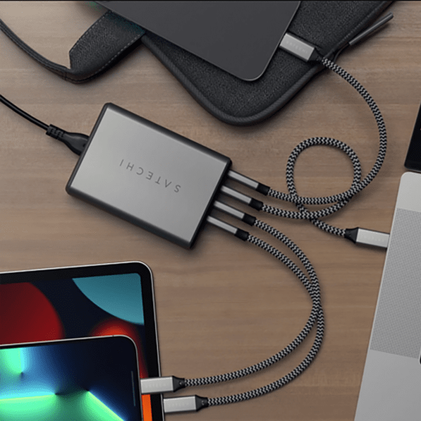 Satechi 165 W GaN PD-laturi, 4 USB-C-porttia