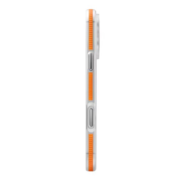 Rvelon iPhone 17 Pro Max Kuori Aaltopahvi MagSafe Oranssi