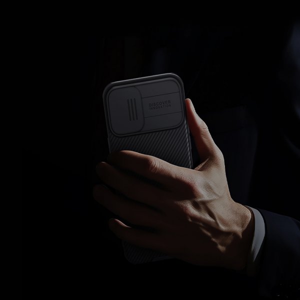 Nillkin iPhone 16 -suojakuori CamShield Pro MagSafe, musta