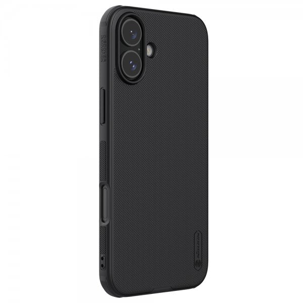 Nillkin iPhone 16 -suojakuori Super Frosted Shield Pro musta