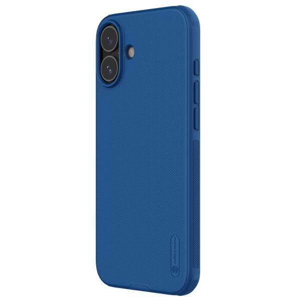 Nillkin iPhone 16 Suojakuori Super Frosted Shield Pro Sininen