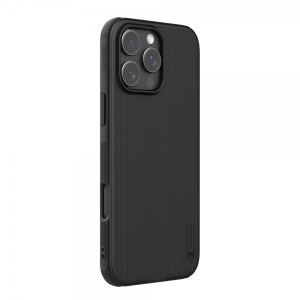 Nillkin iPhone 16 Pro Kuori Super Frosted Shield Pro Musta