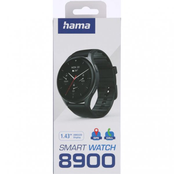 Hama Smartwatch 8900 Musta