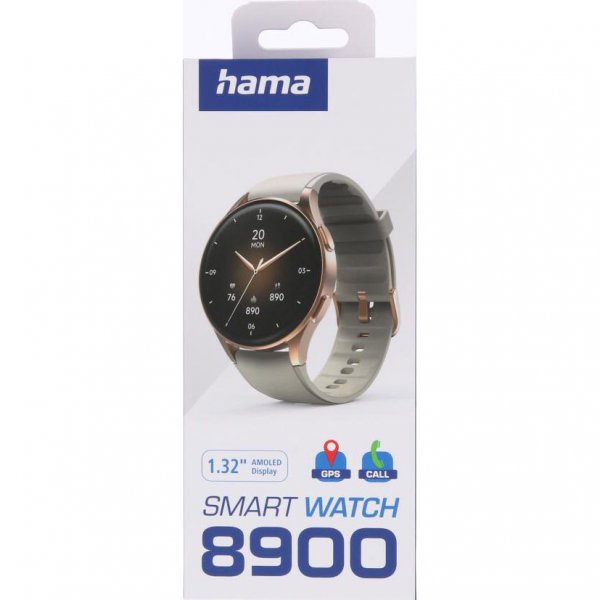 Hama Smartwatch 8900 Beige kulta