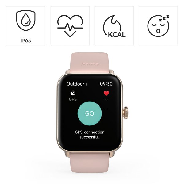 Hama Smartwatch 6010 Ruusukulta