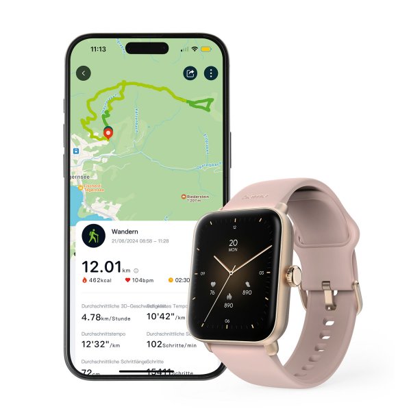 Hama Smartwatch 6010 Ruusukulta