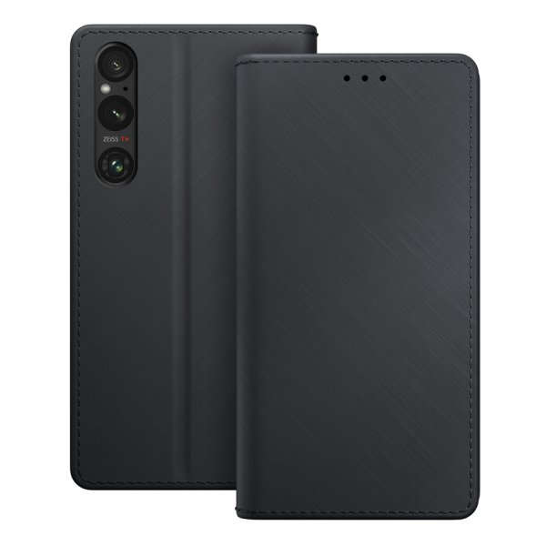 3mk Sony Xperia 1 V Kotelo Lompakko Musta
