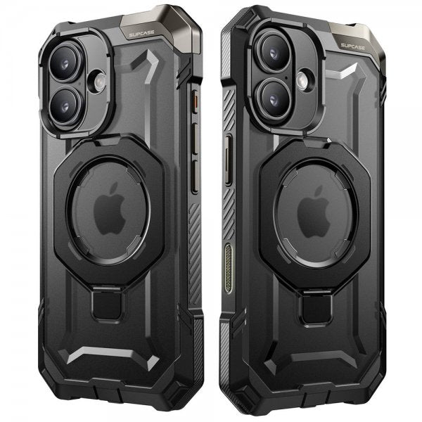 Supcase iPhone 16 Suojakuori UB Grip MagSafe Musta