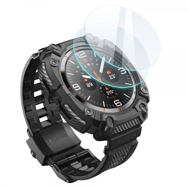 Supcase Samsung Galaxy Watch Ultra 47mm ranneke ArmorBox Musta