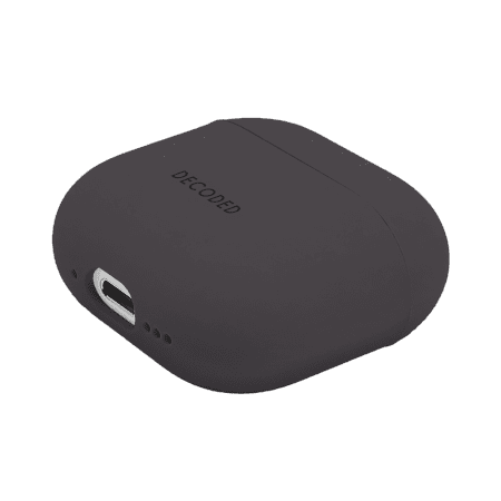 Decoded AirPods 4 -kuoret Silicone AirCase Phantom Black