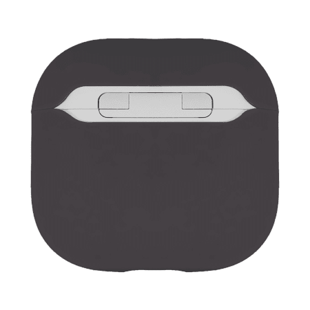 Decoded AirPods 4 -kuoret Silicone AirCase Phantom Black