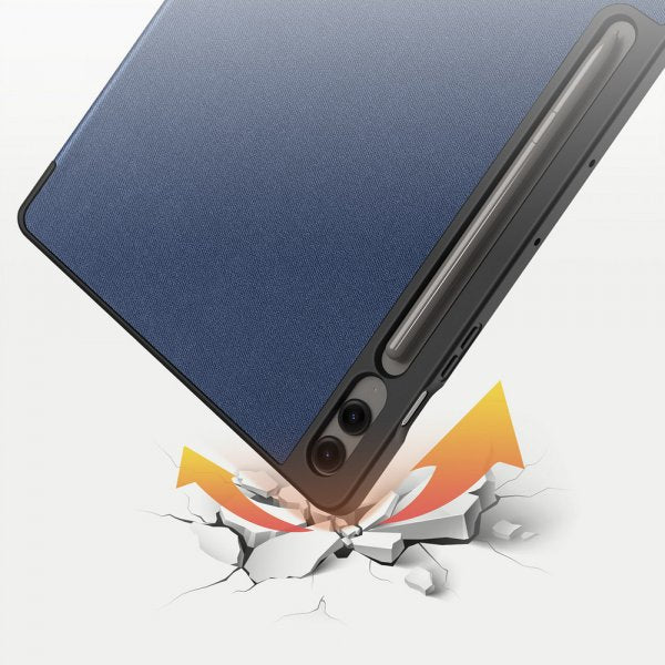 Dux Ducis Samsung Galaxy Tab S9 Plus/S9 FE Plus/S10 Plus Kotelo DOMO-sarja Sininen