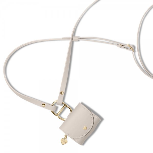 Spigen AirPods 4 -kotelo, Cyrill Mini Bag, beige