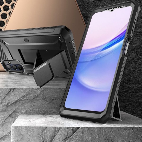 Supcase Samsung Galaxy A16 Kotelo UB Pro Musta