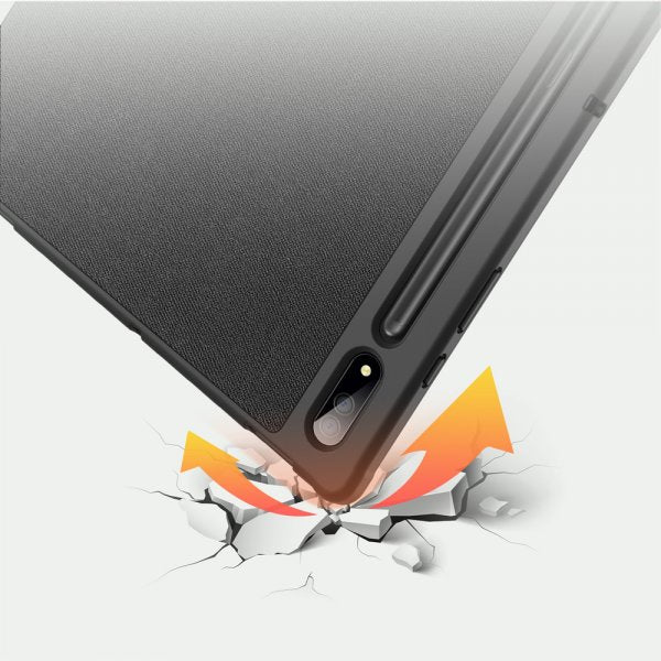 Dux Ducis Samsung Galaxy Tab S8 Ultra/S9 Ultra/S10 Ultra Kotelo DOMO Series Musta