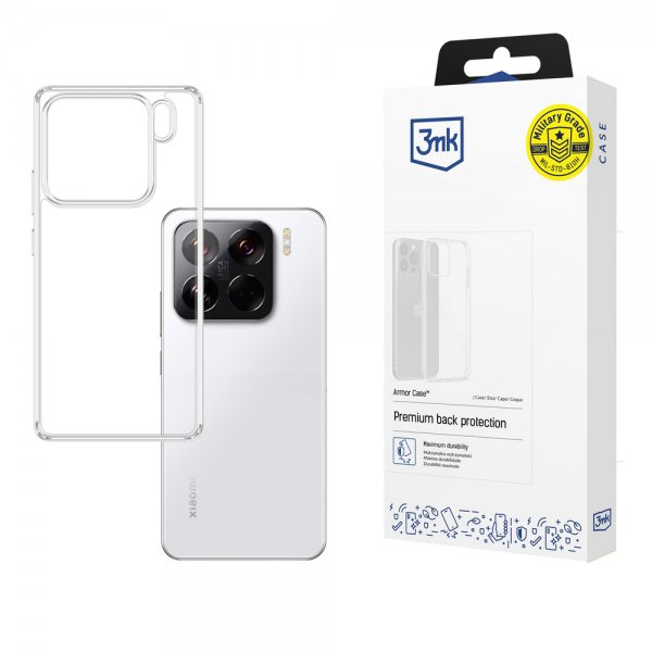 3mk Xiaomi 15 Kuori Armor Case Transparent