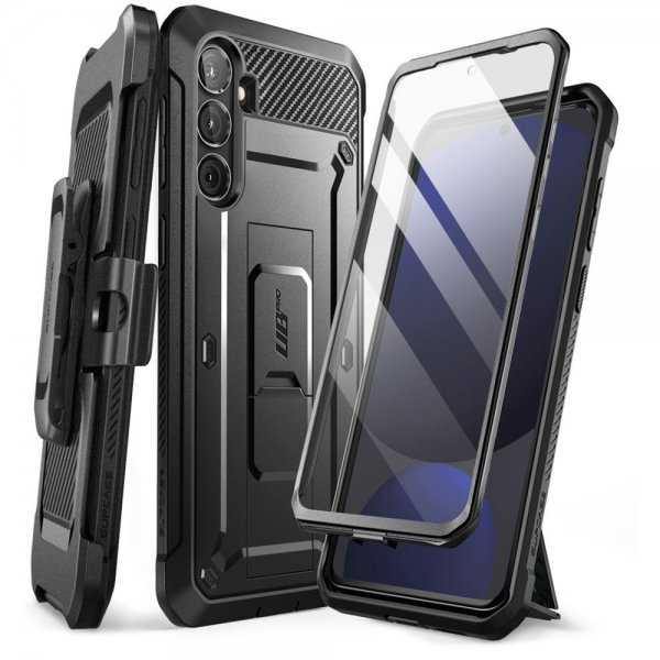 Supcase Samsung Galaxy S24 FE Suojakuori UB Pro Musta