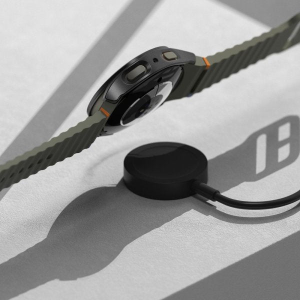 Ringke Samsung Galaxy Watch 7 44mm Kuori ja Näytönsuoja Slim & Glass Musta