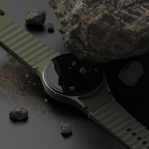 Ringke Samsung Galaxy Watch 7 44mm Kuori ja Näytönsuoja Slim & Glass Musta