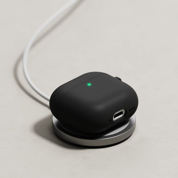 Ringke AirPods 4 -silikonisuoja, Stone