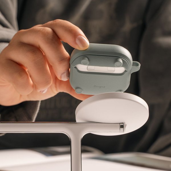 Ringke AirPods 4 -kuori Onyx MagSafe Warm Gray