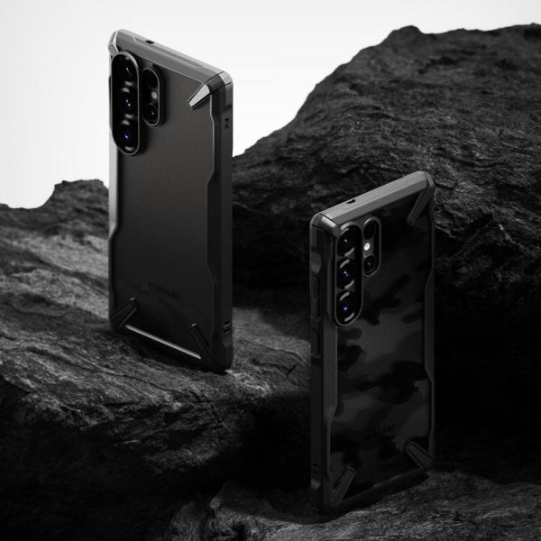 Ringke Samsung Galaxy S25 Ultra Kuori Fusion X Camo Black