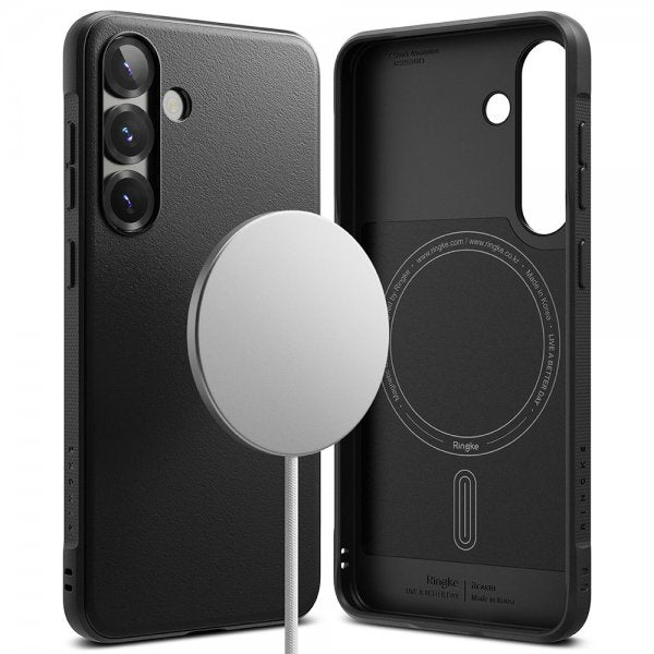 Ringke Samsung Galaxy S25 -kuori Onyx Magnetic, musta